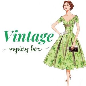 Vintage Mystery Box | 10 Items | Assorted Decades & Styles | Reseller Approved